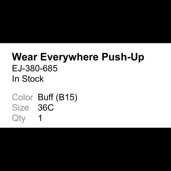 PINK Victoria’s Secret Wear Everywhere Push-up Bra - Picture 6 of 6